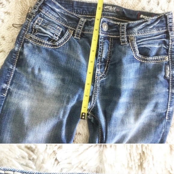 Silver Suki High Bootcut Jeans - Picture 2 of 8